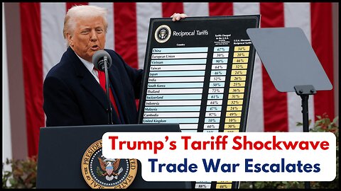 Trump Imposes Sweeping Tariffs, Escalating Global Trade War 🌎