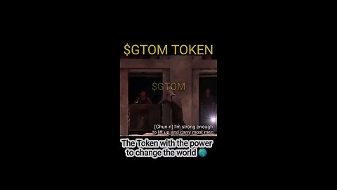 Part 1 💪 She was super strong 🧍‍♂️ He was just… a guy | $GTOM MEME TOKEN OFFICIAL ON TELEGRAM