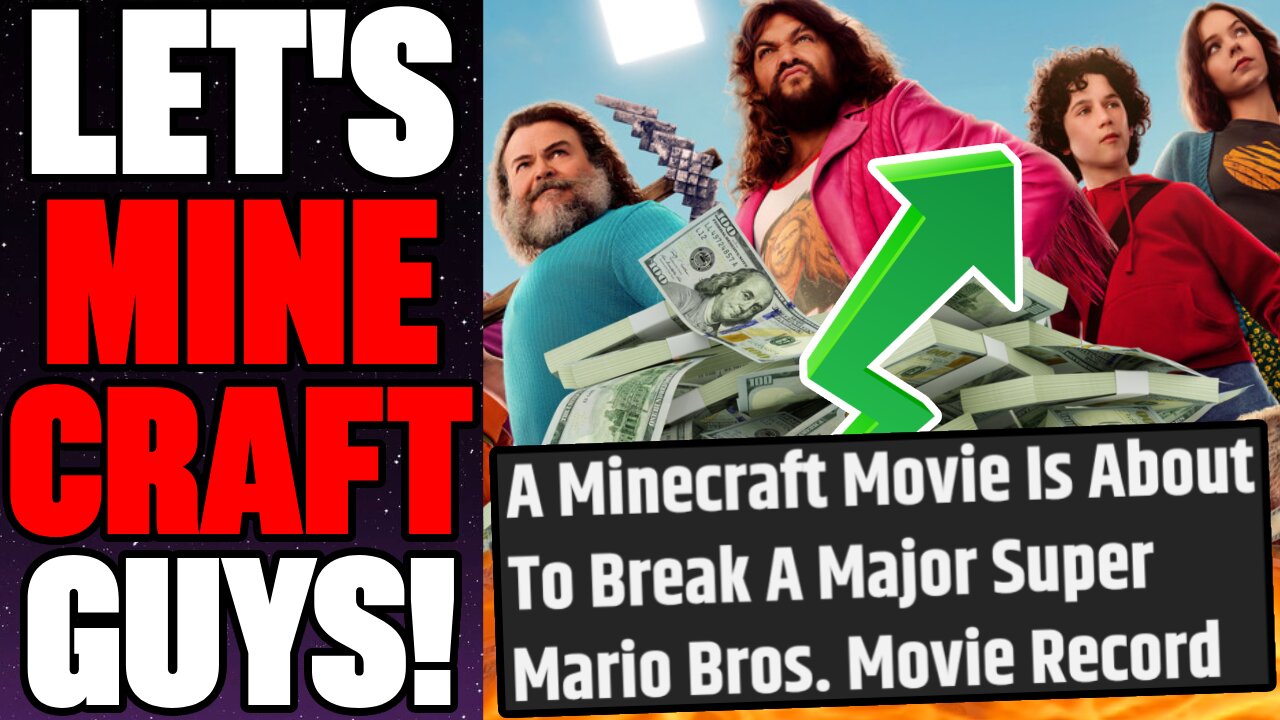 A Minecraft Movie SHATTERS Box Office Records! | OVERTAKES The Super Mario Bros. Movie! | Sequel?