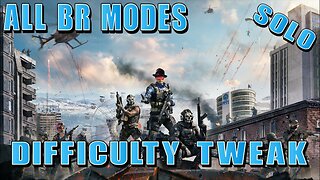 Battle Royale Difficulty Tweak | Warzone- All BR Modes (No crew)