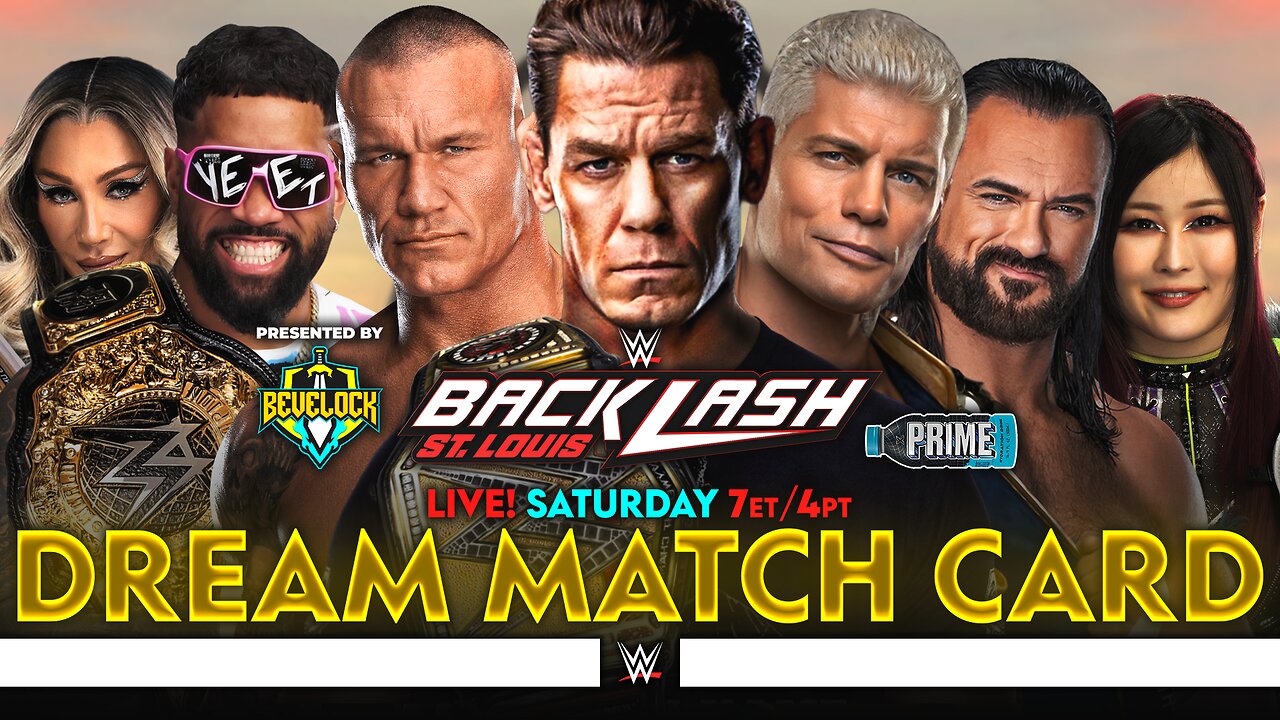 WWE Backlash 2025 - Dream Match Card [v4] | Bevelock