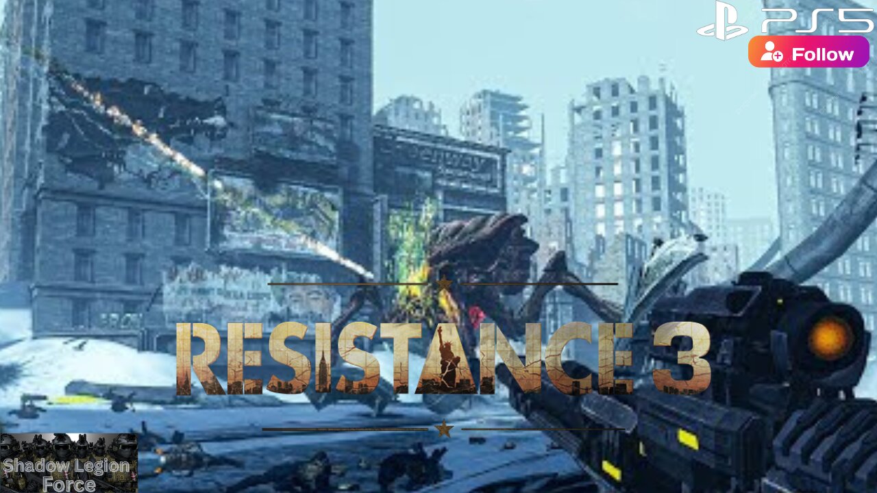 Shadow Plays: Resistance 3: Playthrough Gameplay Pt 6: Frozen Hell
