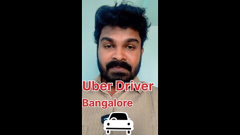 Uber driver Bangalore
