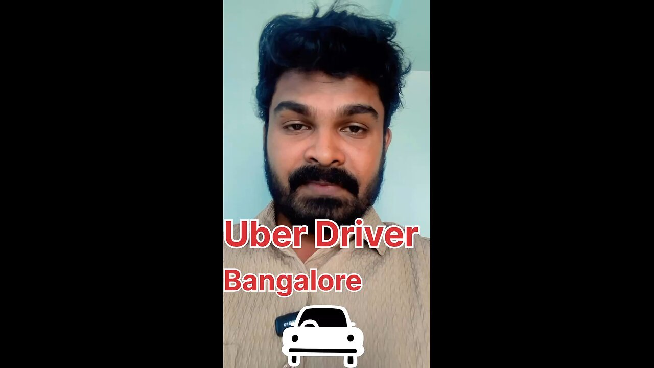 Uber driver Bangalore