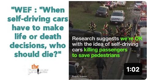 "Who Should Self-Driving Cars Prioritize in Life or Death Situations: WEF"