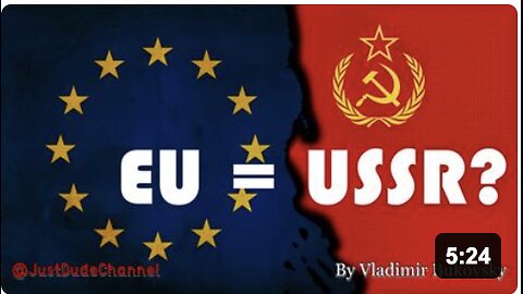 The EU's Hidden Agenda: A Russian Dissident Exposes The Truth | Vladimir Bukovsky