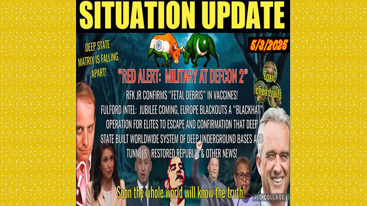 SG Anon. Juan O Savin ~ Situation Update 5/3/25 ~ Restored Republic > Judy Byington- Q+ White Hats