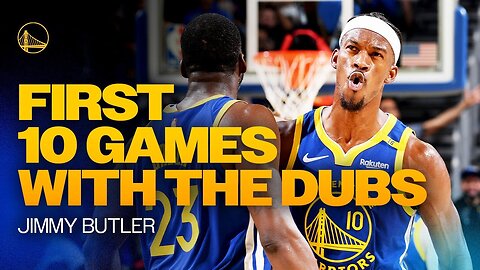 10+ Minutes of Jimmy Butler III Highlights From His First Year As A Warrior