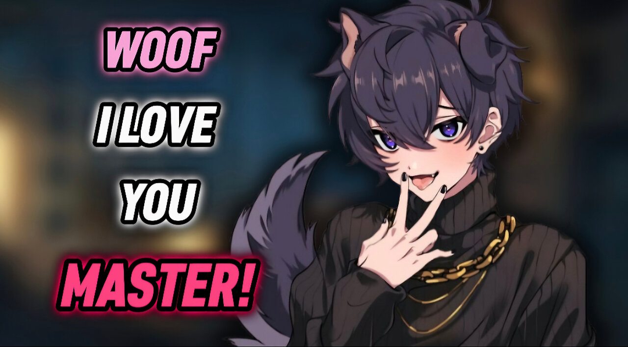 [ASMR] Dog Boy Licks You'r Ear's and Puts You to Sleep :3