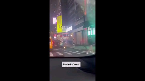 Footage of the man being set on fire in Times Square New York City has just been release