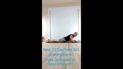 Gherandasana 1 / Pose Dedicated to Sage Gherand 1