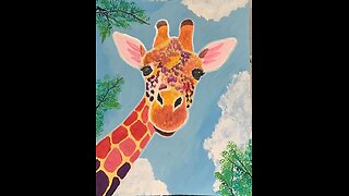 In the Studio: Curious Giraffe