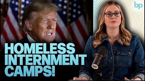 Donald Trump Building Promised INTERNMENT CAMPS FOR HOMELESS AMERICANS!!!