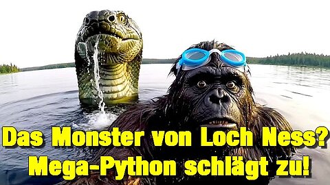 Bigfoot trifft Plesiosaurus - Riesige Mega-Python am Loch Ness