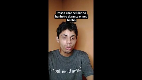 POSSO USAR CELULAR NO BANHEIRO DURANTE O MEU BANHO