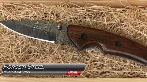 Real Damascus Blade from Forseti Steel