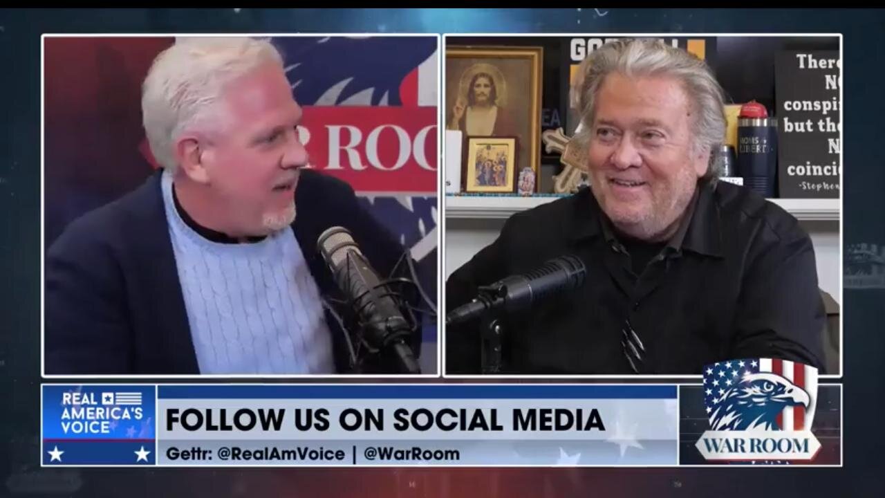 🔥 Glenn Beck & Steve Bannon In a Thought Provoking Conversation! (4.22.25) Bannon's War Room