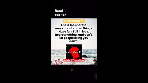 🗣Life Is Too Short Not To Enjoy It, Lift Others Up Today‼️💛#MorningQuote #Quote #SoberCoach