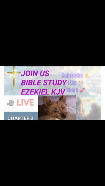 Invite Join Us as We Study The Book of the Prophet Ezekiel Chap 2 KJV #livestream