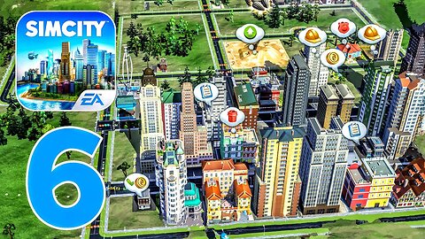 SimCity Buildit - Gameplay Walkthrough Part 6 - Population (iOS, Android)