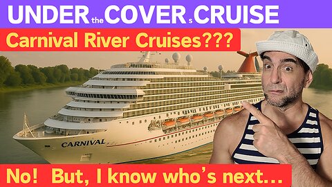Carnival Corporation launching River Cruising? I'll be on this inagural...