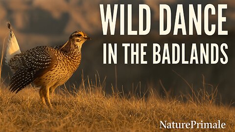 Sharp-tailed grouse perform a spectacular dance in the Badlands