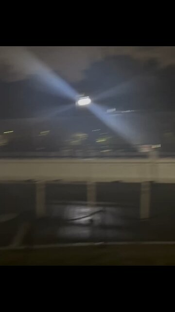 Steel Barricades Go Up Around The Whitehouse In The Middle Of The Night