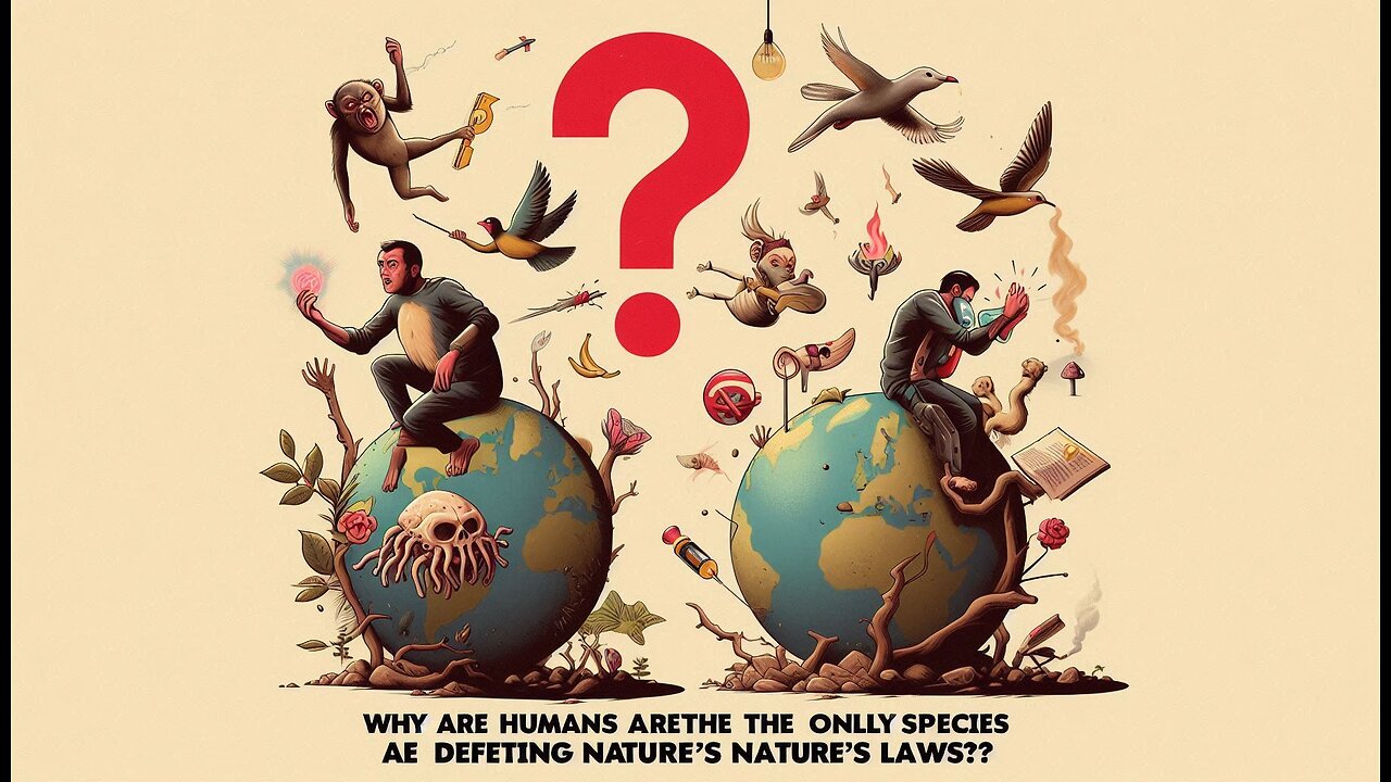 Why Are Humans the Only Species Defying Nature’s Laws?