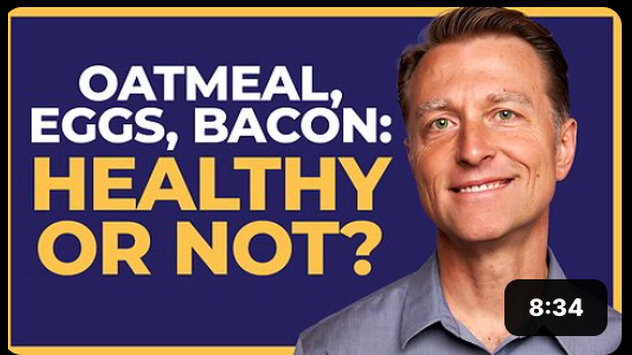 Before You Eat Breakfast - The Truth About Oatmeal, Eggs, Bacon & Dairy: Dr. Berg