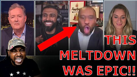 WOKE Black Academic LOSES HIS MIND Over Piers Morgan DARING White Woman To Say N Word Live On Air!