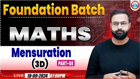 MATH CLASS, MENSURETION 3D CLASS #8