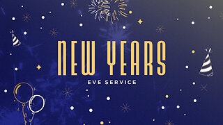 New Year's Eve Service - John 3:16 C.M. LIVE Stream 12/31/2025