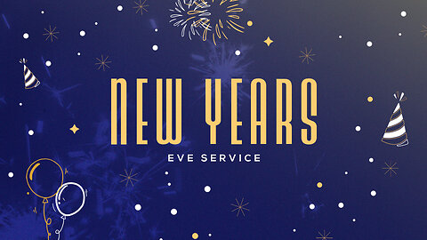 New Year's Eve Service - John 3:16 C.M. LIVE Stream 12/31/2025