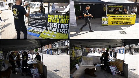 British Lions for Freedom: Glitch in the Matrix Tour–Stratford upon Avon-Wake Up, Rise Up, Speak Out