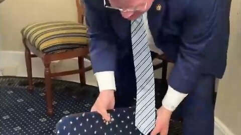 A sitting member of Congress has given the public a glimpse of a secret underground tunnel beneath