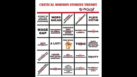 Critical Mormon Stories Theory Pt 1 Nov 27, 2021