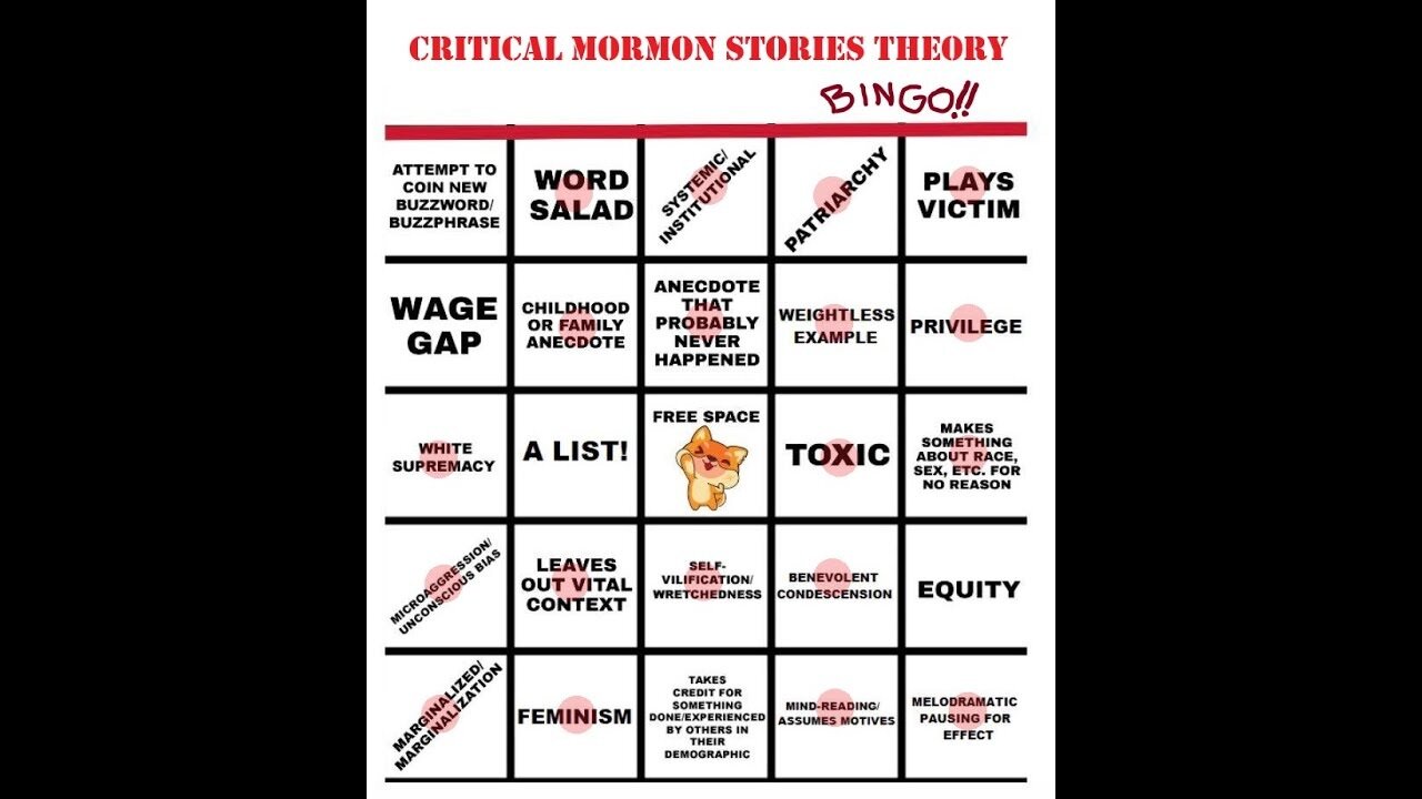 Critical Mormon Stories Theory Pt 1 Nov 27, 2021