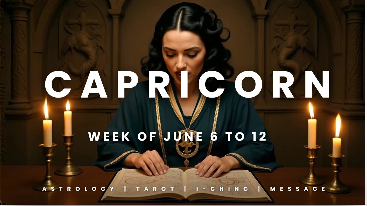 CAPRICORN Week of July 6 to 12th