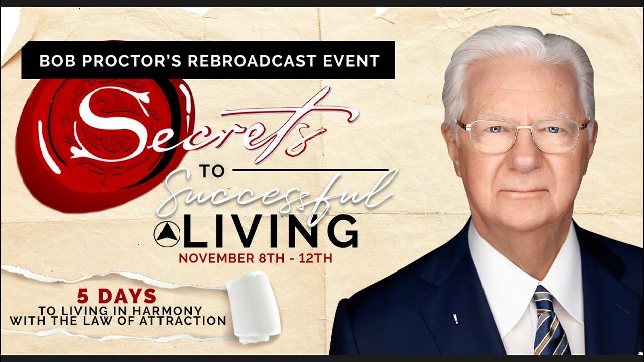 ‌ ‌ Law of Attraction Webinar 2021 Bob Proctor 3