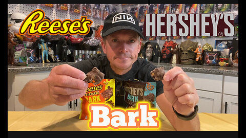 Hersheys and Reeses Pieces Bark