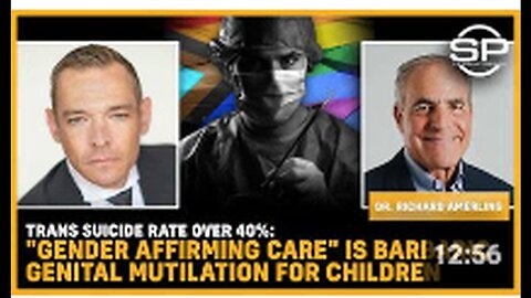 "High Transgender Suicide Rate: Debating The Ethics of Gender Affirming Care For Minors"