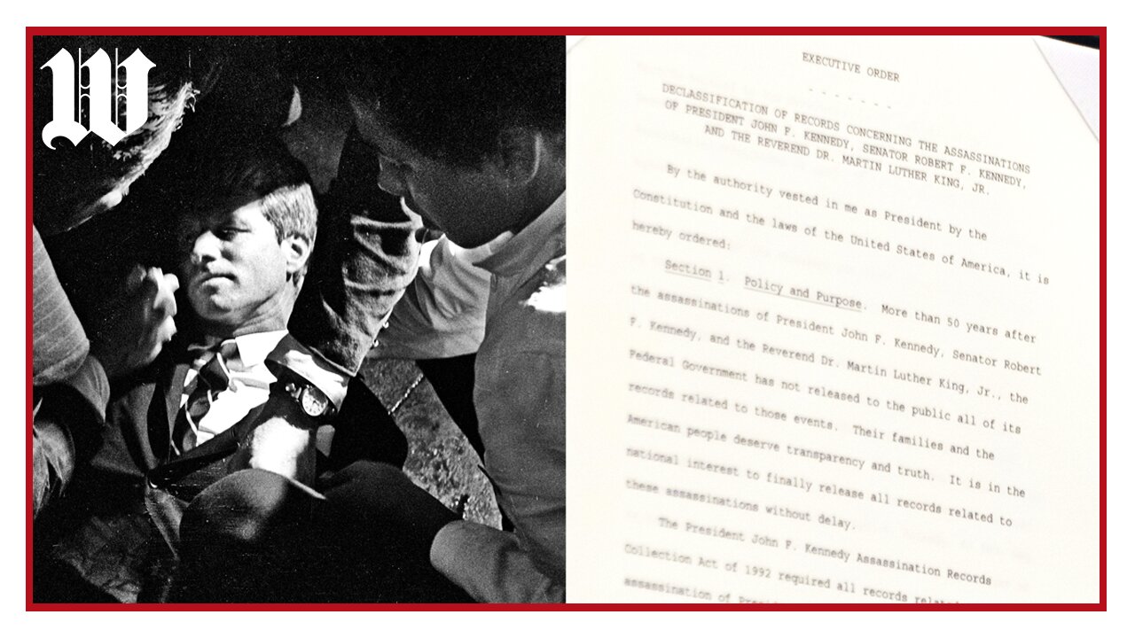 Long-hidden RFK assassination files, 10,000 pages of records, released on Trump’s order