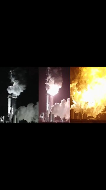 🚨#BREAKING: Watch as #SpaceX #Starship 36 #explodes during static fire test right before launch later this month 📌#Starbase | #Texas Watch as a massive explosion erupts near Starbase City, Texas, during a critical moment in SpaceX’s preparations