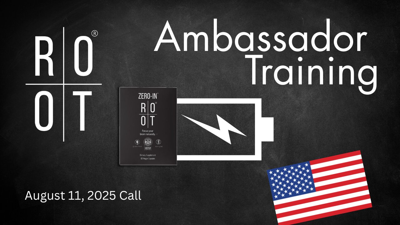 The Greatness of Zero-In | Ambassador Training | August 11th, 2025 | English