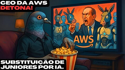 📰 CEO da AWS DETONA substituição de juniores por IA: “É BURRICE!”