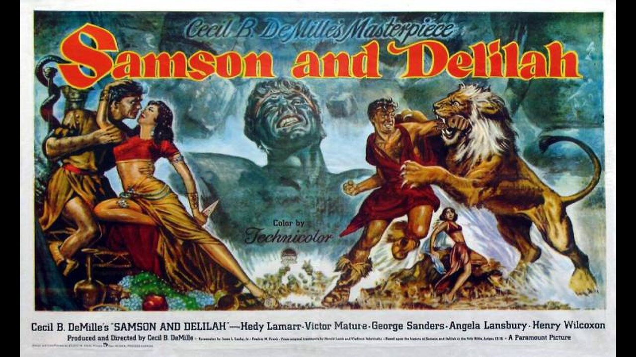 Samson And Delilah (Movie Trailer HD) 1949