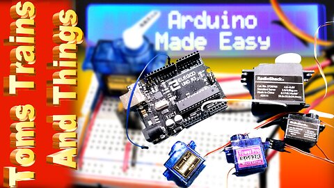 Arduino Made Easy - IR Sensors LEDs And Servos