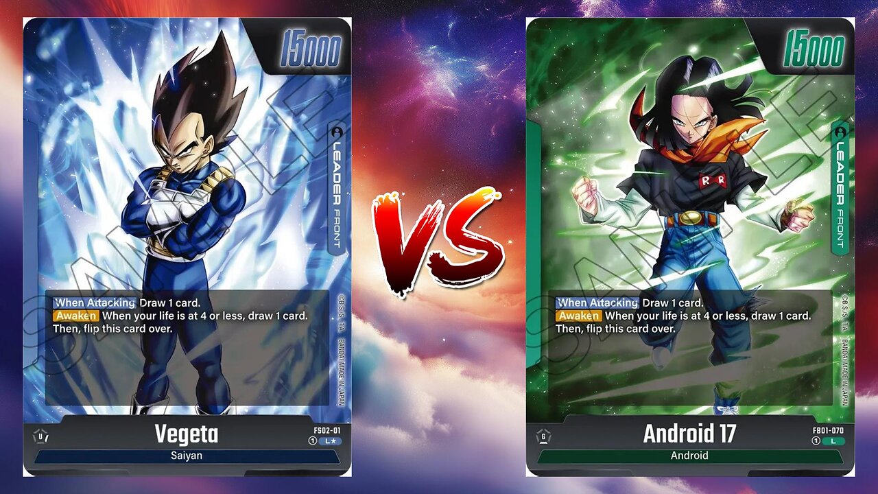 Dragonball Fusion World Online Vegeta VS Android 17!!