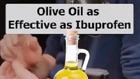 Olive Oil as Effective as Ibuprofen
