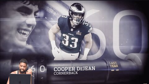 CHANNELADRIANTV Reacts | NFL Top 100 Players Of The 2024-2025 Season #60|CB Cooper DeJean